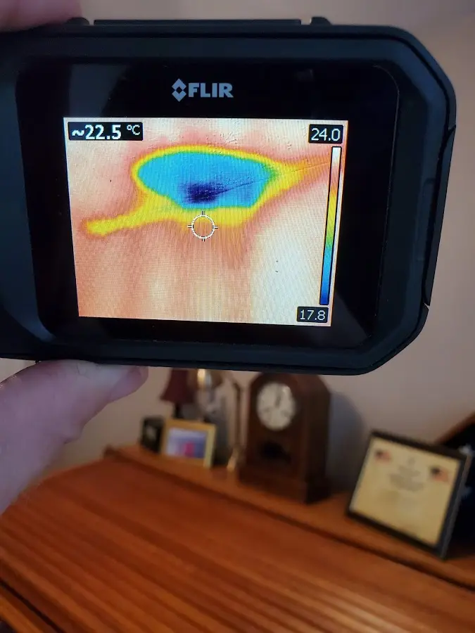 Thermal imaging inspection for water damage in Villa Hills